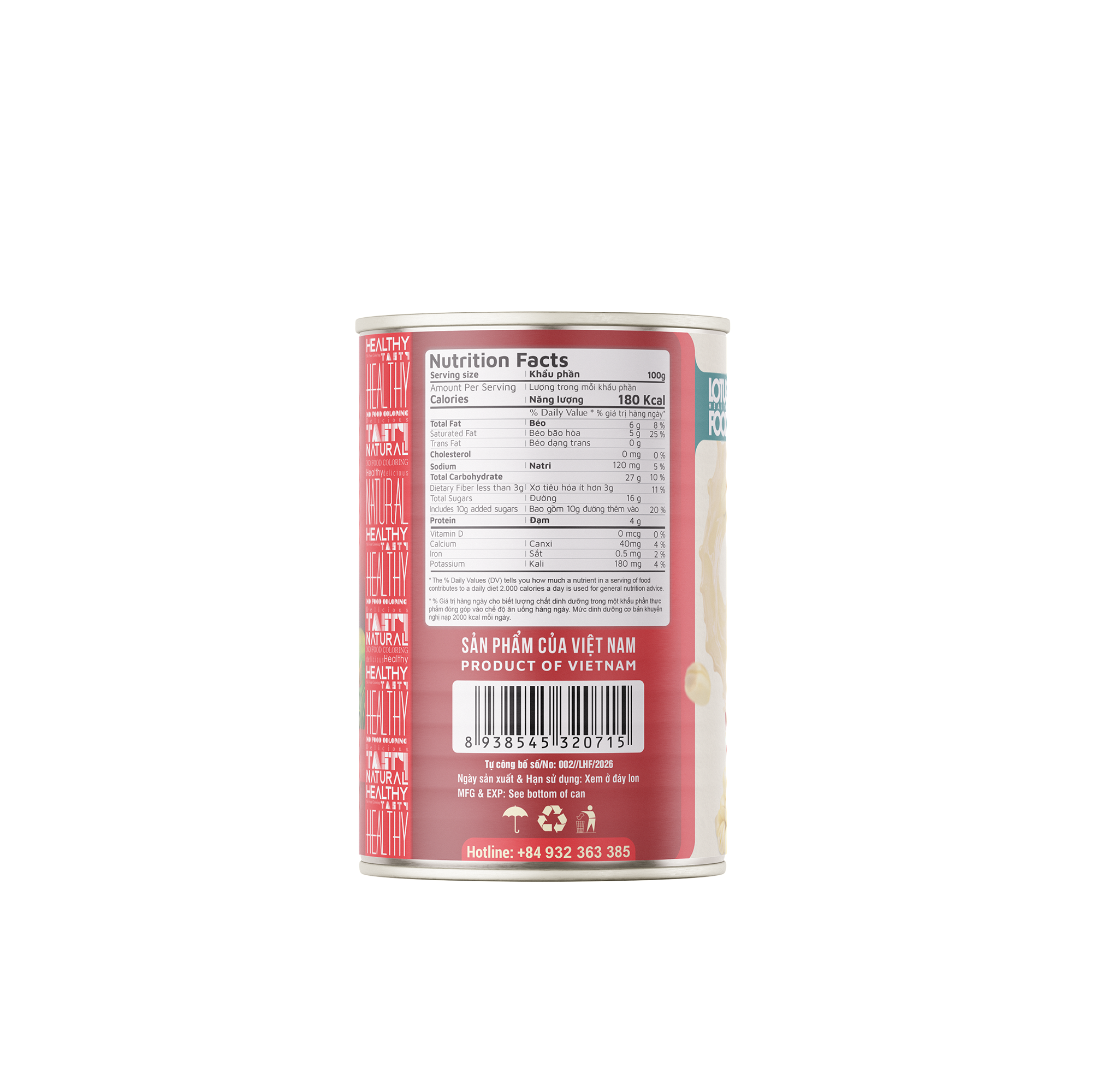 Xốt Hạt sen Lotus 600gr - Hình ảnh 2